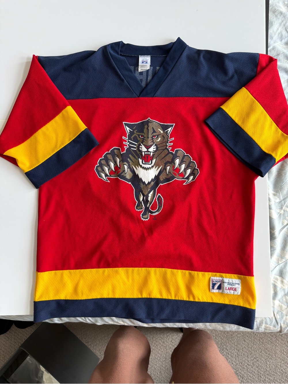 LOGO Rare Vintage Florida Panthers Pavel Bure Hockey Jersey